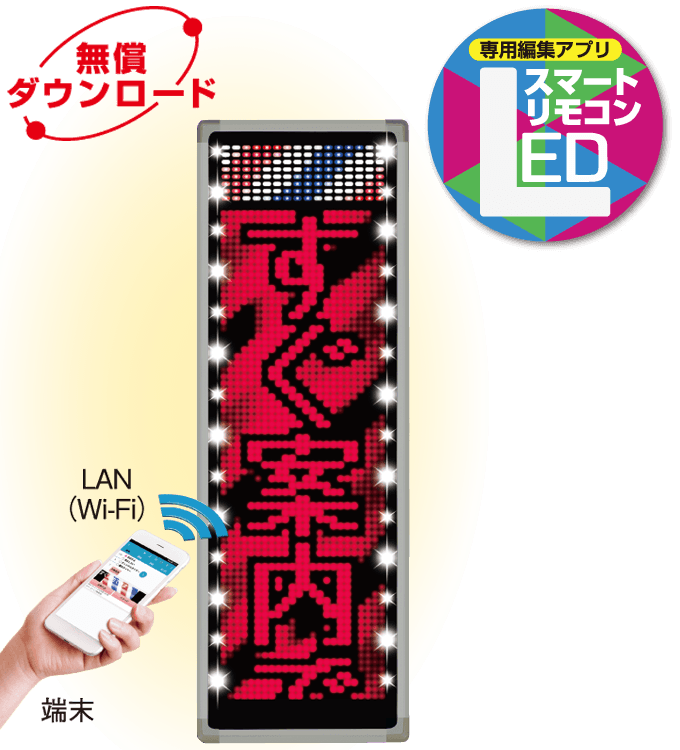 LEDスマートリモコンのイメージ