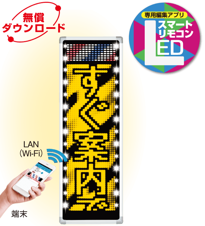 LEDスマートリモコンのイメージ