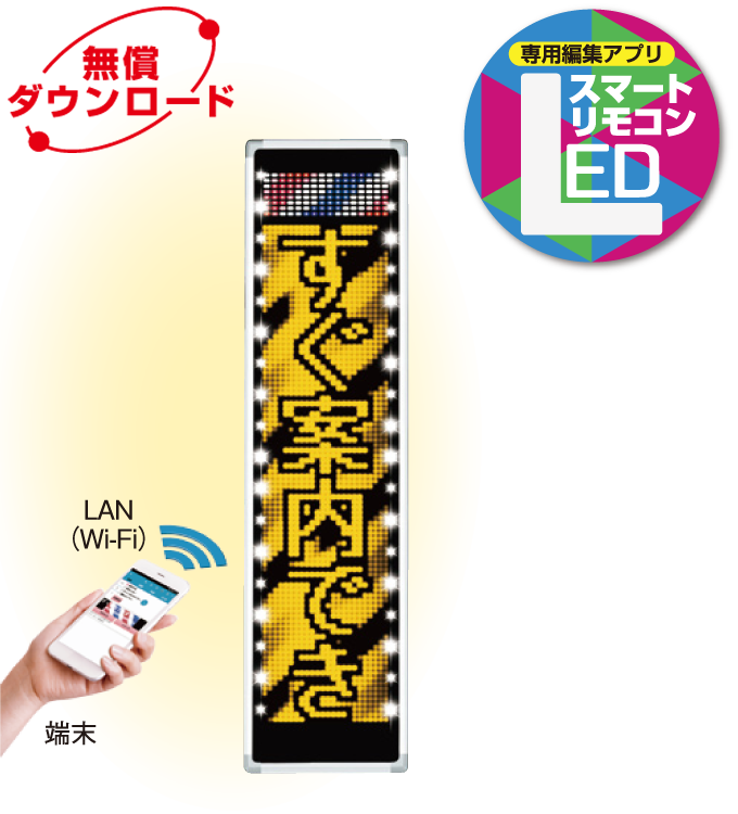 LEDスマートリモコンのイメージ