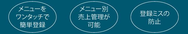 フラットタイプ3つの特徴